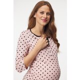 Italian Fashion Kratka bombažna spalna srajca za dojenje Marit | Shoptok.si