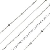 Narukvice za Ruku Set AZ-38839 - Srebrna KP38839 | Shoptok.si