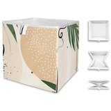 Butter Kings bež košara za odlaganje od mikrovlakana Abstract Dark, 32 l | shoptok.hr