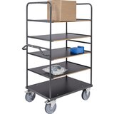 Kongamek Nivojski voziček ERGO, 5 polic, DxŠ 1300 x 800 mm | Shoptok.si