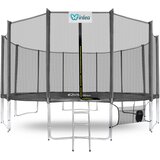  INLEA PREMIUM Jump Trampolin 500 cm s vanjskom zaštitnom mrežom - siva | shoptok.hr