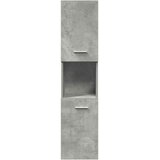  3-dijelni set kupaonskog namještaja siva boja betona drveni 90 x 38.5 x 46 cm | shoptok.hr