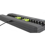 OXE Punjač za 20 AA baterija, sa zaslonom i 20 Varta 56706 R6 2100mAh NIMH basic baterija za punjenje | shoptok.hr
