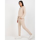 RUE PARIS Set-RV-KMPL-6083.05-light beige | Shoptok.si