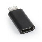 Gembird USB adapter Type-C (female) to iPhone (male), BLACK, GEMBIRD A-USB-CF8PM-01 | Eponuda.ba