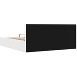  Hidraulični okvir za krevet umjetna koža LED bijeli 160x200 cm | shoptok.hr