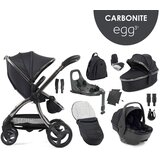 Egg 3 dječja kolica 10u1 s autosjedalicom Shell 360 i ISOFIX bazom, Carbonite | shoptok.hr