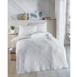 Mijolnir Bijela posteljina za krevet za jednu osobu od damasta 140x200 cm Kareli – | shoptok.hr