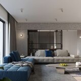  Stropna svetilka SALGADO beton, (21347478) | Shoptok.si
