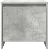  Noćni ormarići 2 kom siva boja betona 45x34x44,5 cm drveni | shoptok.hr