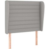  Box spring postelja z vzmetnico svetlo siv 100x200 cm blago, (20900850) | Shoptok.si