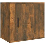 vidaXL Stenska nočna omarica dimljen hrast 50x30x47 cm | Shoptok.si