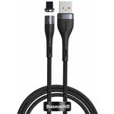 Baseus podatkovni kabel CALXC-KG2 Quick Charge 2,4A Lightning 1m - črn | Shoptok.si