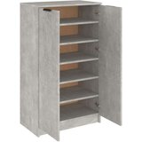 Ormarić za cipele boja betona 59x35x100 cm konstruirano drvo | shoptok.hr