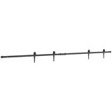 vidaXL Komplet drsnih vrat omarice 213 cm ogljikovo jeklo | Shoptok.si