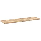  Plutajuća polica 120x40x2 cm masivno neobrađeno drvo bagrema | shoptok.hr