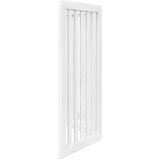 vidaXL Vrata za pse s 3 panela sklopiva bijela 150 cm od drva topole | shoptok.hr