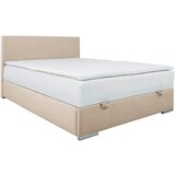 CARRYHOME POSTELJA Z VZMETNICO 90 cm x 200 cm , tekstil bež | Shoptok.si
