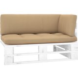 vidaXL Kutna vrtna sofa od paleta od bijelo impregnirane borovine Cijene