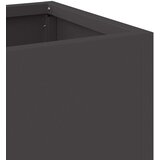  Povišeni Vrtni Planter Crna 100 x 26 x 82 cm Čelik | shoptok.hr
