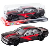 Sportski auto za igru s pogonom na stražnje kotače Glossy - 28 cm - crveno/crni | shoptok.hr