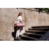 VOKSI prijenosni krevetić Carry Me Carry Me, mekana prijenosna košara Blush Pink Leaf pink leaf 11036251-BlushPink-Leaf | shoptok.hr