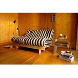 Karup Crno-bijela sklopiva sofa 140 cm Roots – | shoptok.hr