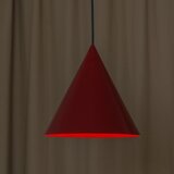  Visilica na sajli ETNA II 1xE27/15W/230V, prečnik 25 cm, crvena | Eponuda.com