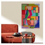 Wallity CAM3733 - 4060 multicolor decorative tempered glass painting | Eponuda.com