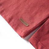  Dječja majica s dugim rukavima tamnocrvena 140 | shoptok.hr