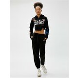 Koton Jogger Sweatpants with Lace-Up Waist, Pocket Detailed, Embroidered. Cene