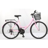 Urbanbike bicikl aurora - belo-roze | Eponuda.com