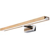  Brilagi-LED Kupatilsko osvetljenje za ogledalo WOODY MIRROR 3u1 LED/12W/230V 60 cm IP44 hrom/hrast | Eponuda.com