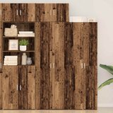 Ormarić za pohranu 3 pcs Staro drvo | shoptok.hr