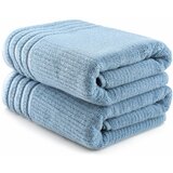  mayra - blue blue bath towel set (2 pieces) Cene