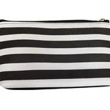 neseser sa prugama crno beli 21*13*7cm