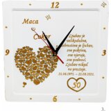 Personalizirani sat za 50. godišnjicu braka – poklon za zlatni pir - 3. 17028 | shoptok.hr