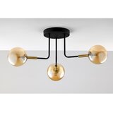 Jupiter 2037 - Luster na šipci BURANO 3xG9/10W/230V crna/zlatna/bež | Eponuda.com