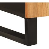  Komoda s 2 vrata 60 x 33 x 75 cm od masivnog bagremovog drva | shoptok.hr