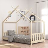The Living Store Otroški posteljni okvir iz trdne borovine 90x200 cm - Otroški Posteljni Okvir, (21577065) | Shoptok.si