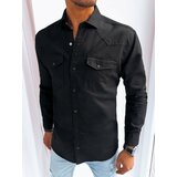 DStreet Men's Black Denim Shirt cene