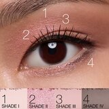 Nars Eyeshadow Quad Petal Play Collection paleta senčil za oči odtenek BLOOM 4x1.1 g | Shoptok.si