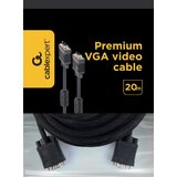 Gembird CC-PPVGA-20M-B , VGA to VGA kabl black 20m Cene