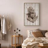  Slika - Pensive Cupid (1 Part) Vertical 40x60 U prirodnom drvenom okviru | shoptok.hr