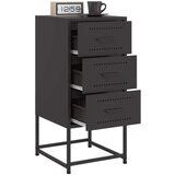 vidaXL Noćni ormarići 2 kom crni 36x39x78 cm čelični | shoptok.hr