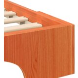  Posteljni okvir Rjava 100 x 210 cm Trdna borovina, (5000123797) | Shoptok.si