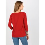 ex moda Blouse-EM-BZ-ES-21-609.10X-red | Shoptok.si