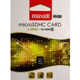 Maxell micro sdhc 16gb x-series+adapter, class 10 | ePonuda.com