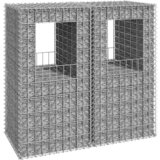 vidaXL gabionske stupne košare 2 kom 50 x 50 x 100 cm željezne | shoptok.hr