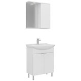 Hanah home Kupatilski ormarić sa umivaonikom i ogledalom (2 komada) Purus 65 963 | Eponuda.com